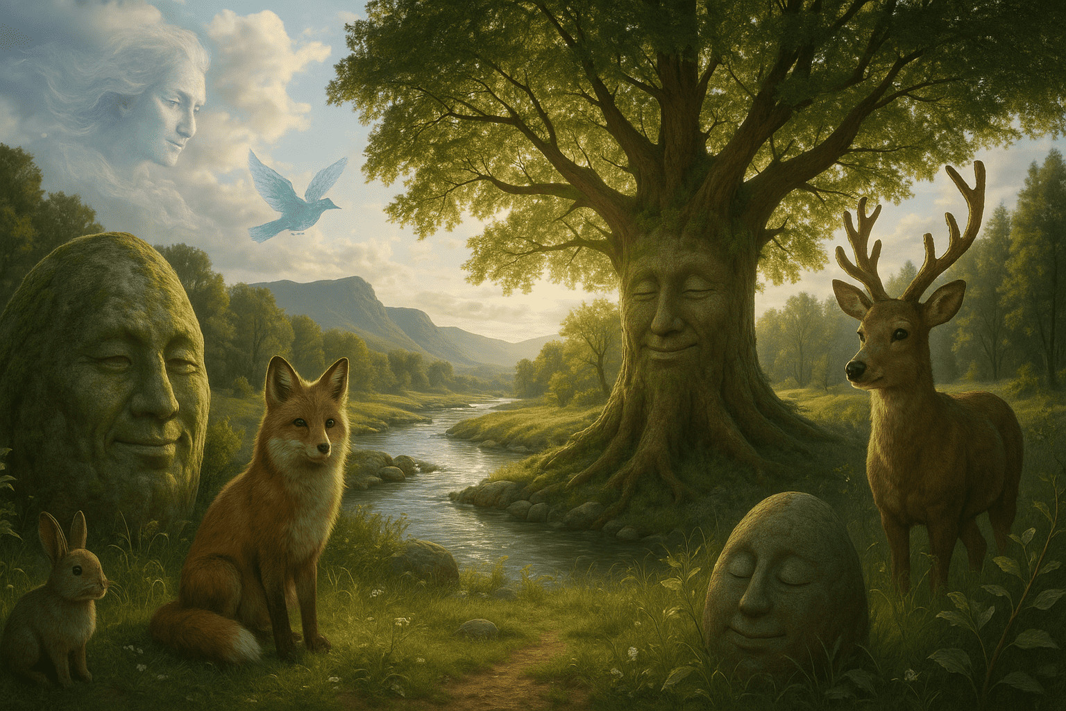 Ayla deine digital Schamanin Entdecke den Animismus in deinem Alltag